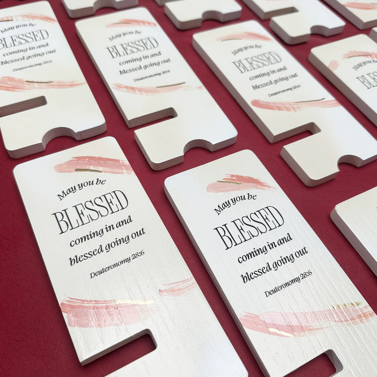 Phone Stand - Blessed, Deuteronomy 28:6 (BC033)