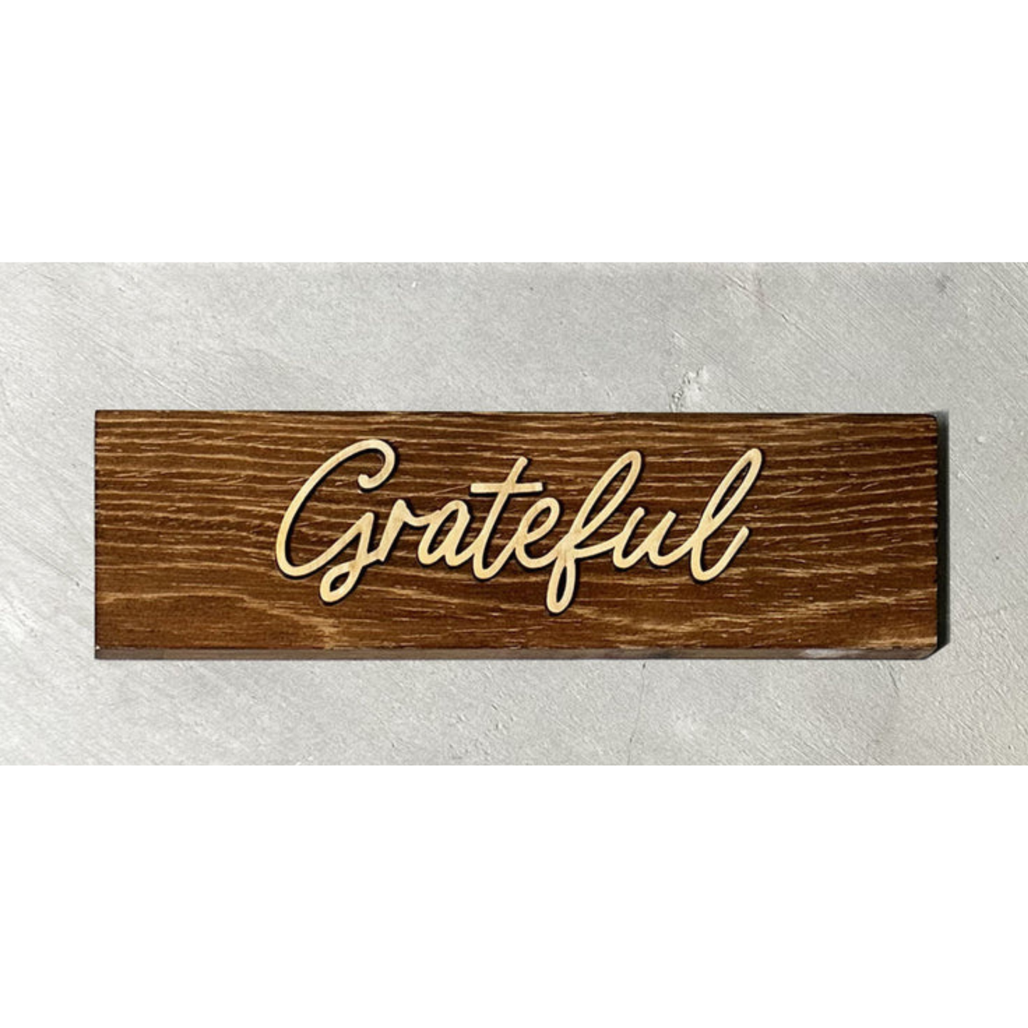 Small Genesis Board - Thankful, Blessed, Grateful