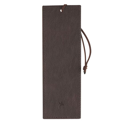 Leather Bookmark - The Plans, Jeremiah 29:11 (BMF203)
