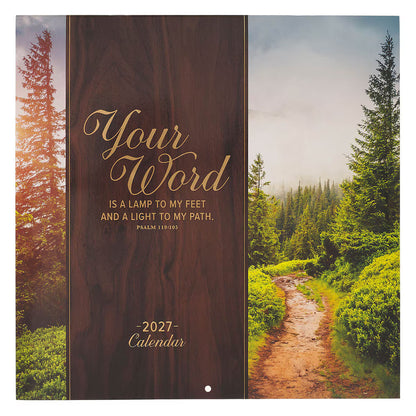 2027 Large Wall Calendar - Your Word (CAL254)