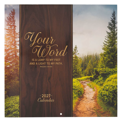 2027 Large Wall Calendar - Your Word (CAL254)