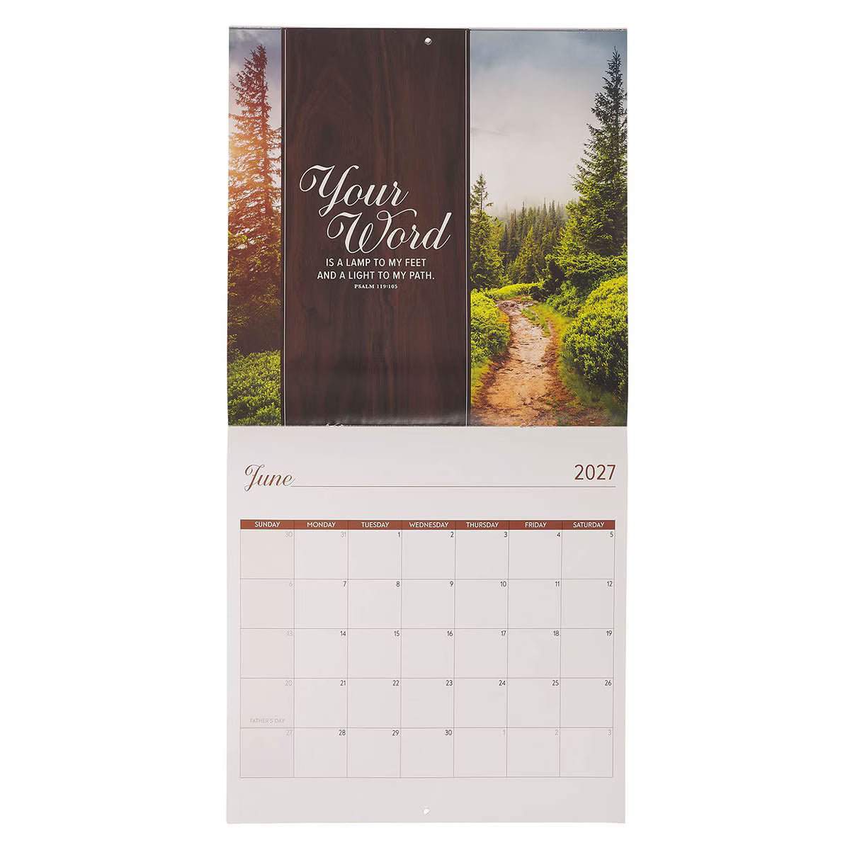 2027 Large Wall Calendar - Your Word (CAL254)