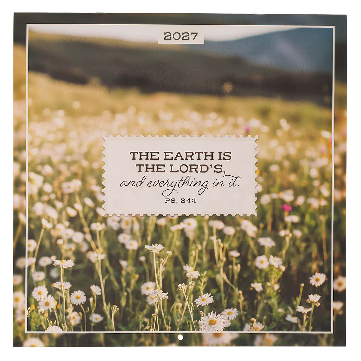 2027 Large Wall Calendar - The Earth is the Lord’s (CAL257)