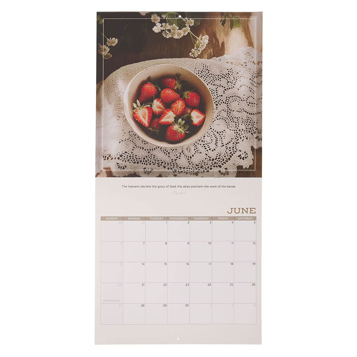 2027 Large Wall Calendar - The Earth is the Lord’s (CAL257)