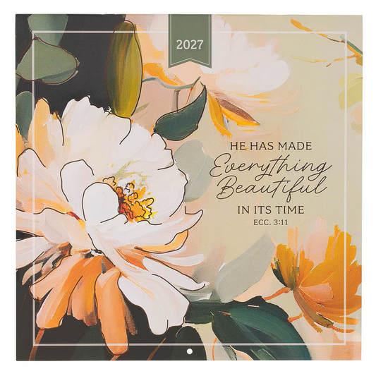 2027 Large Wall Calendar - Everything Beautiful (CAL259)