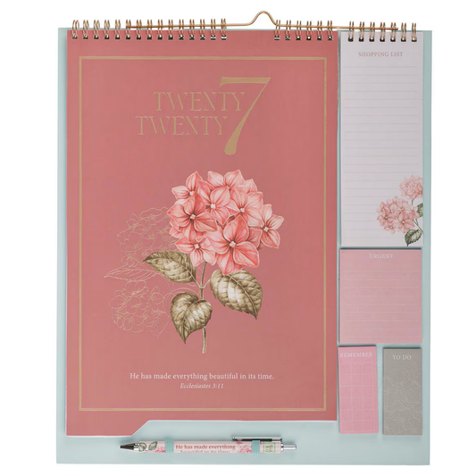 2027 Wall Calendar Organizer - All Things Beautiful (CALS228)