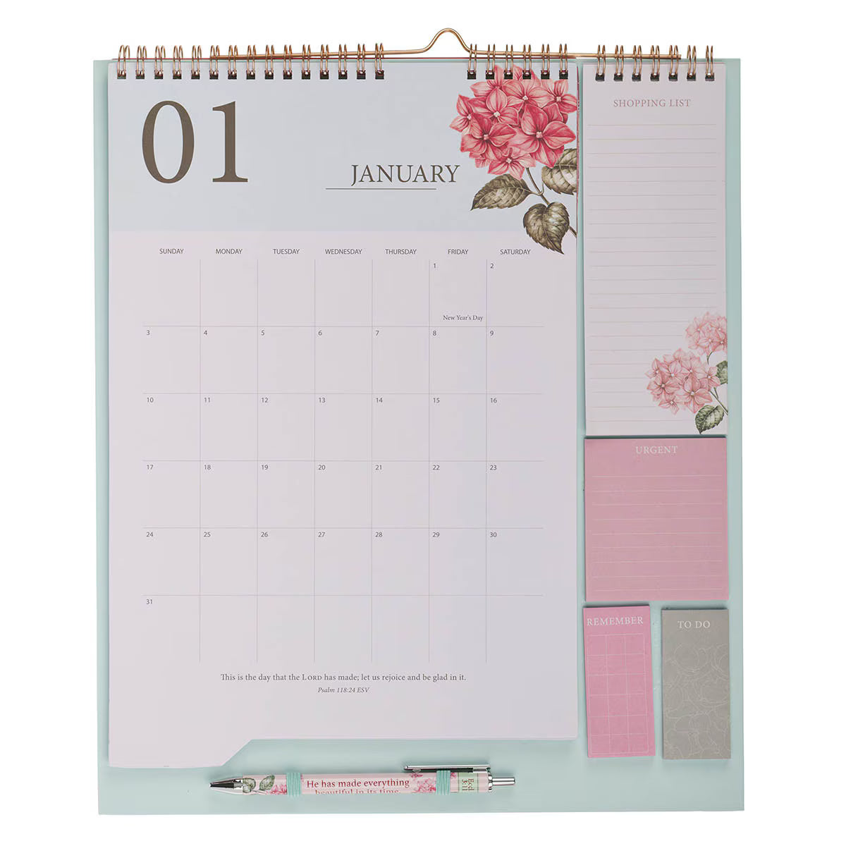 2027 Wall Calendar Organizer - All Things Beautiful (CALS228)