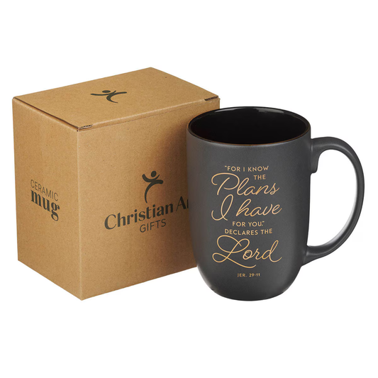 Ceramic Mug - I Know the Plans, Jeremiah 29:11 (MUG1374)