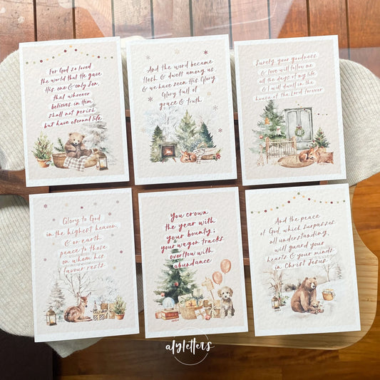 Blessing Cards (Set of 6) - Christmas