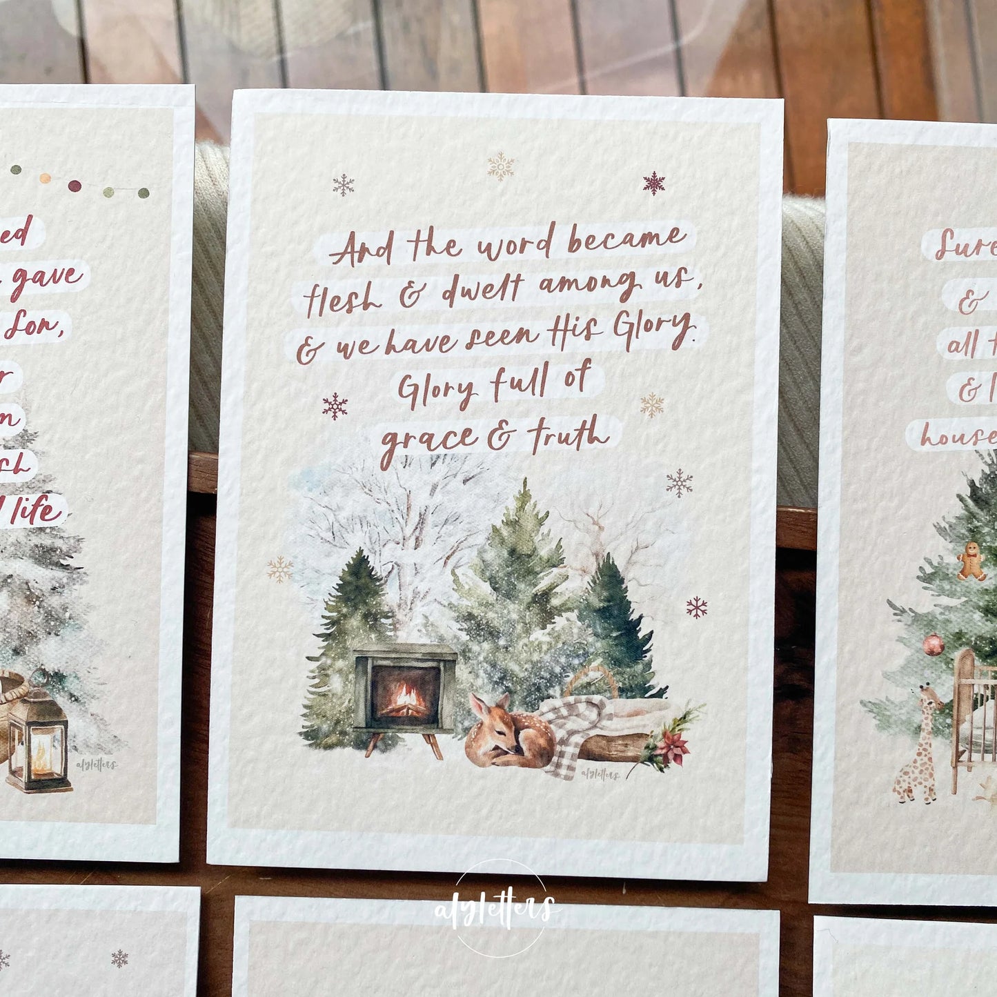 Blessing Cards (Set of 6) - Christmas