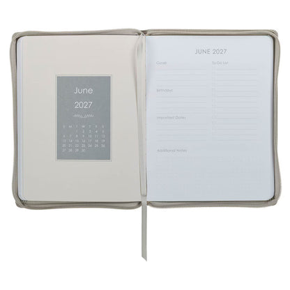2027 Large Zippered 18-Month Planner - Amazing Grace (DPW372)
