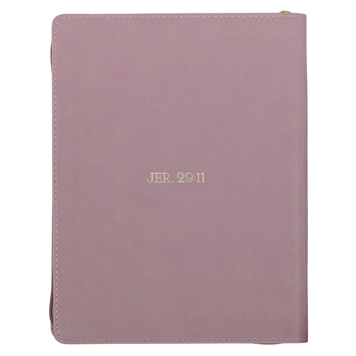 2027 Large Zippered 18-Month Planner - For I Know The Plans (DPW373)