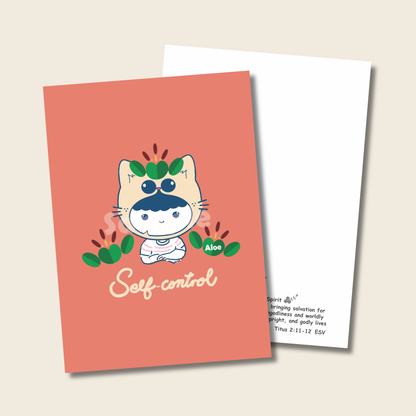 A6 Postcard - Fruit Of The Spirit