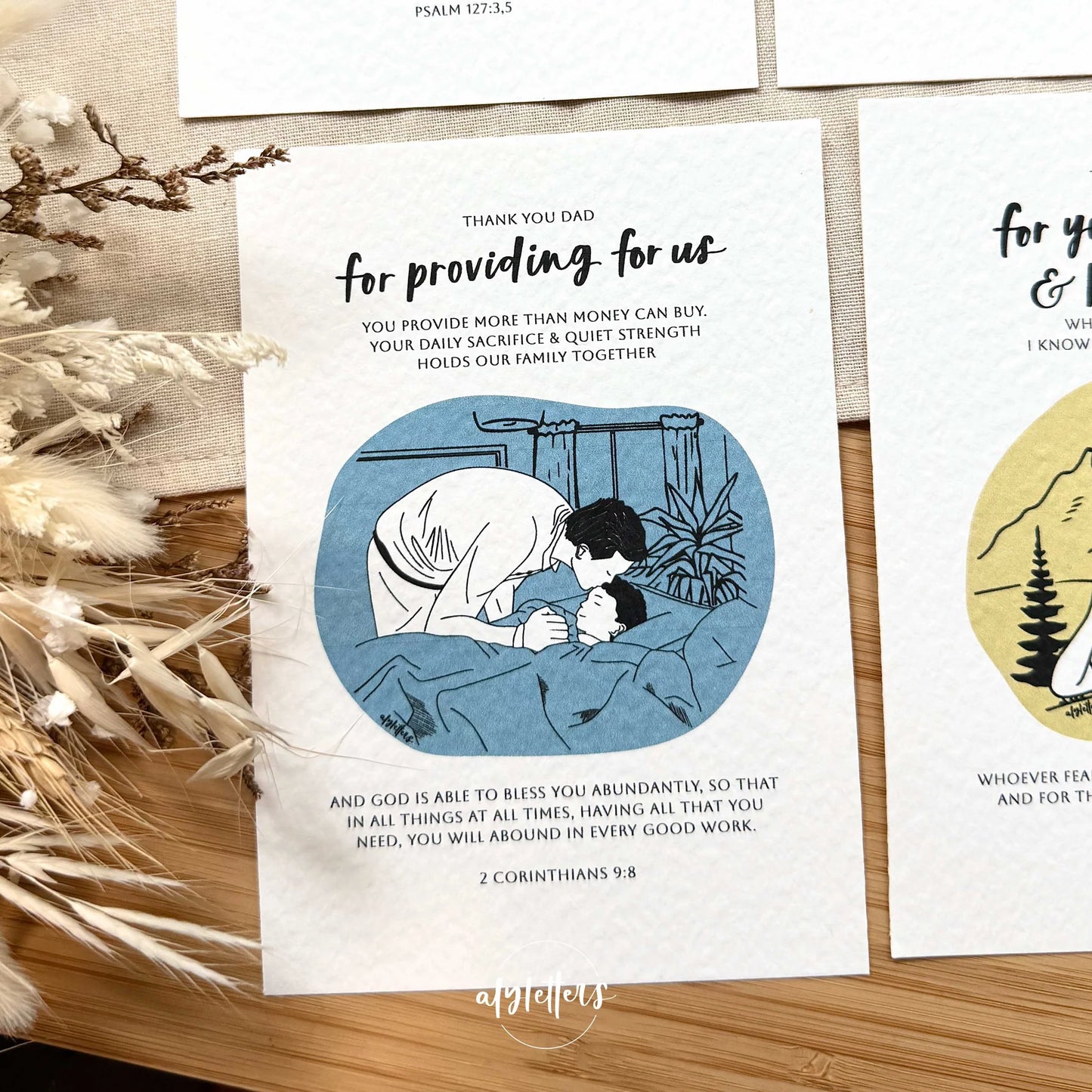 Blessing Cards (Set of 6) - Thank You Dad