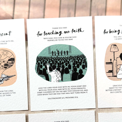 Blessing Cards (Set of 6) - Thank You Dad