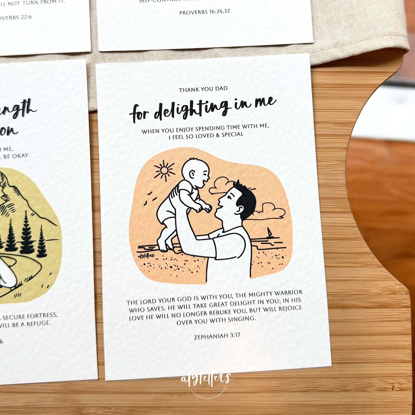 Blessing Cards (Set of 6) - Thank You Dad
