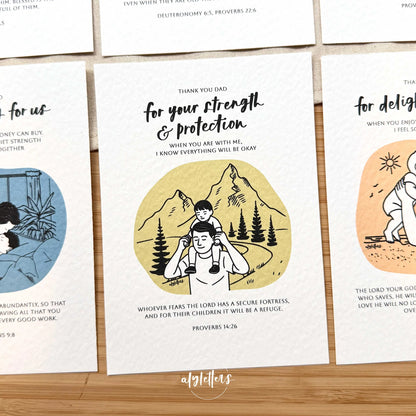 Blessing Cards (Set of 6) - Thank You Dad