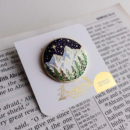 Genesis 15:5 (Count the Stars) Enamel Pin