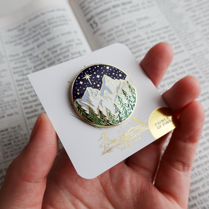 Genesis 15:5 (Count the Stars) Enamel Pin
