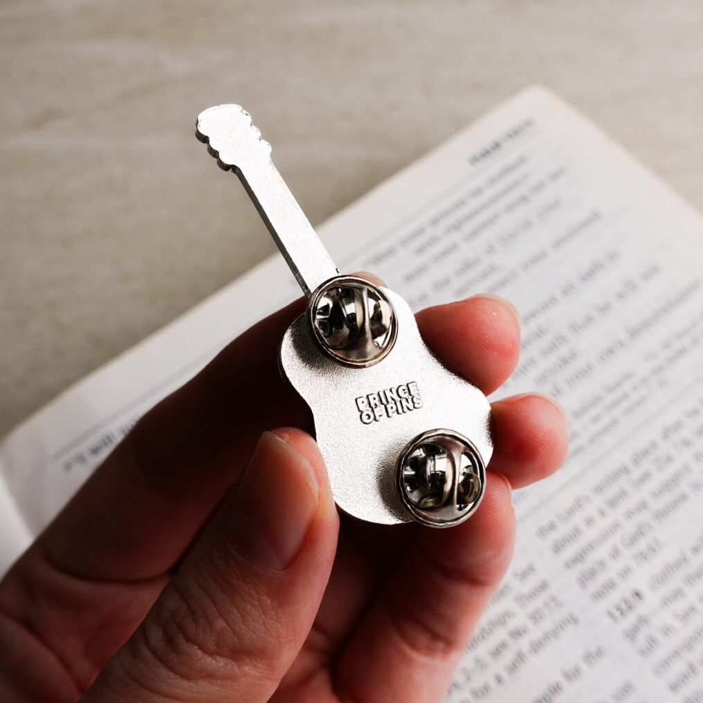 Heart of Worship (Guitar) Enamel Pin