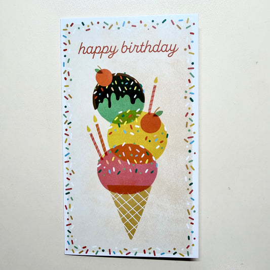 Birthday - Happy Birthday (Ice-cream) U0615