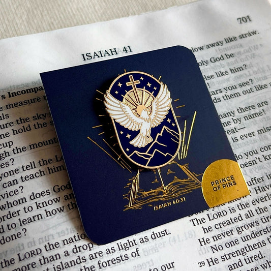 Isaiah 40:31 (Eagle) Enamel Pin