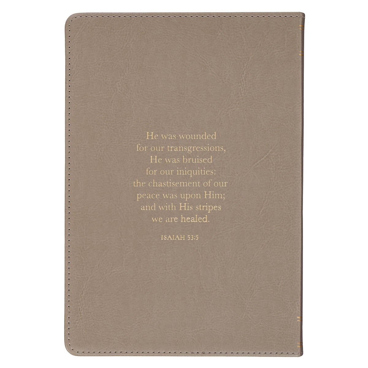 Leather Journal - Amazing Grace, Isaiah 53:5 (JL925)