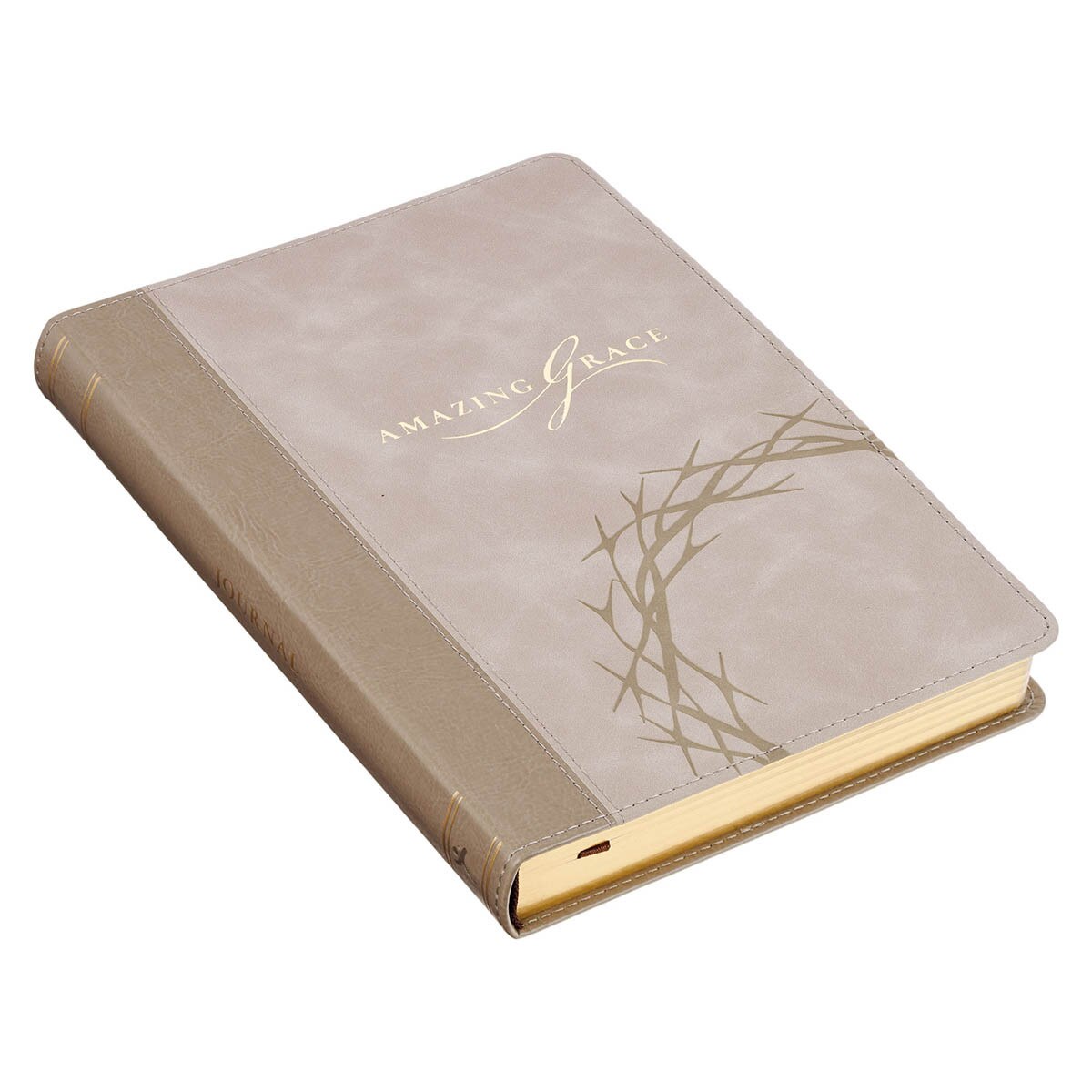 Leather Journal - Amazing Grace, Isaiah 53:5 (JL925)