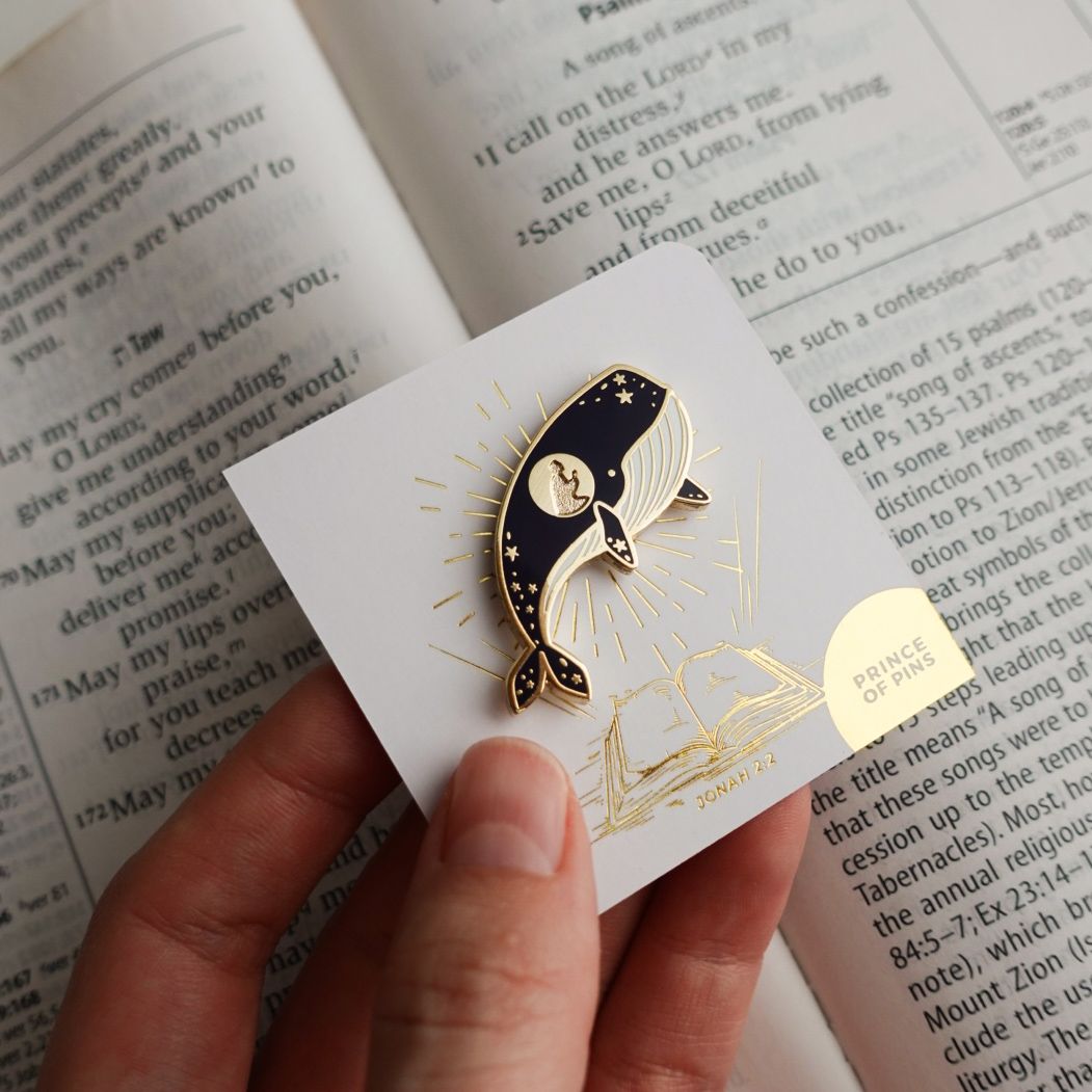 JONAH 2:2  Enamel Pins