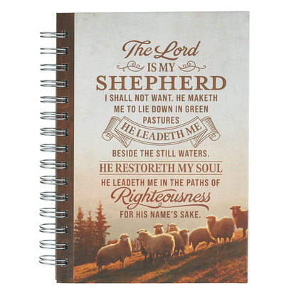 Wirebound Journal - The Lord Is My Shepherd (JLW336)