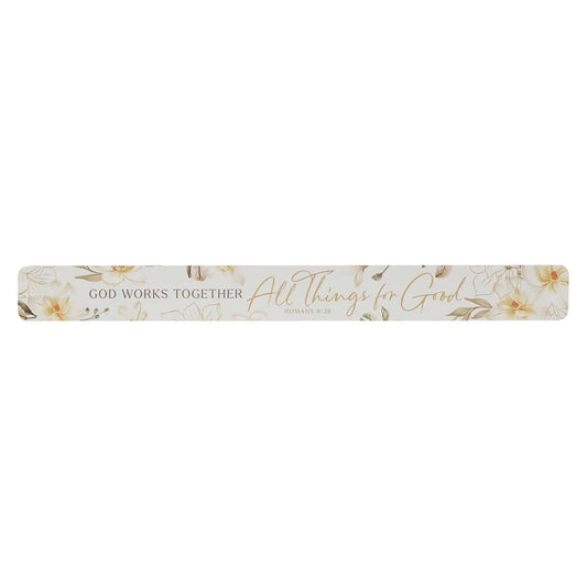 All Things for Good Large Magnetic Strip - Romans 8:28 (LMS005)