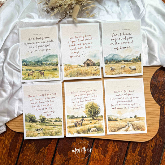 Blessing Cards (Set of 6) - Loved Because
