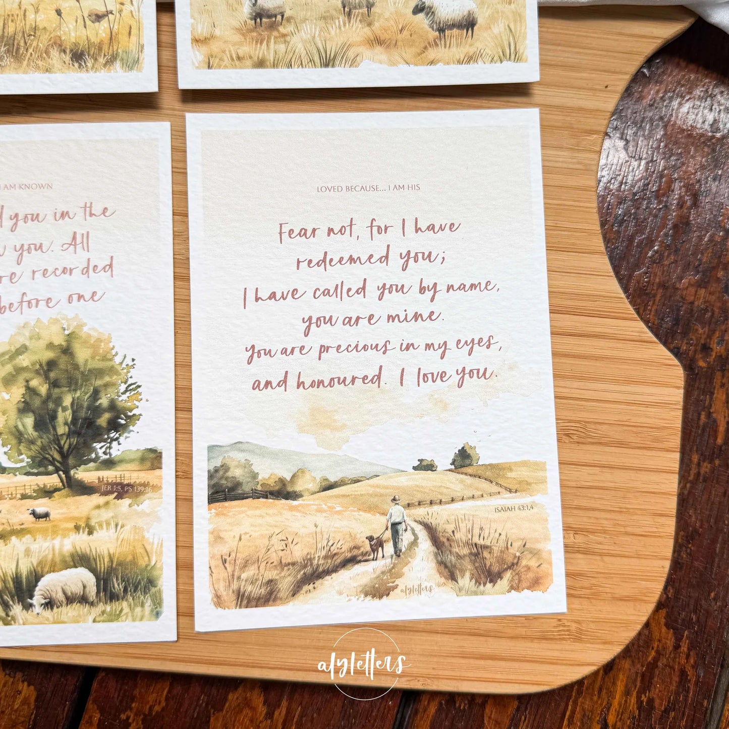 Blessing Cards (Set of 6) - Loved Because