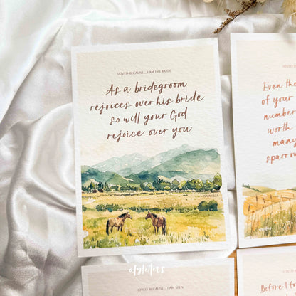 Blessing Cards (Set of 6) - Loved Because