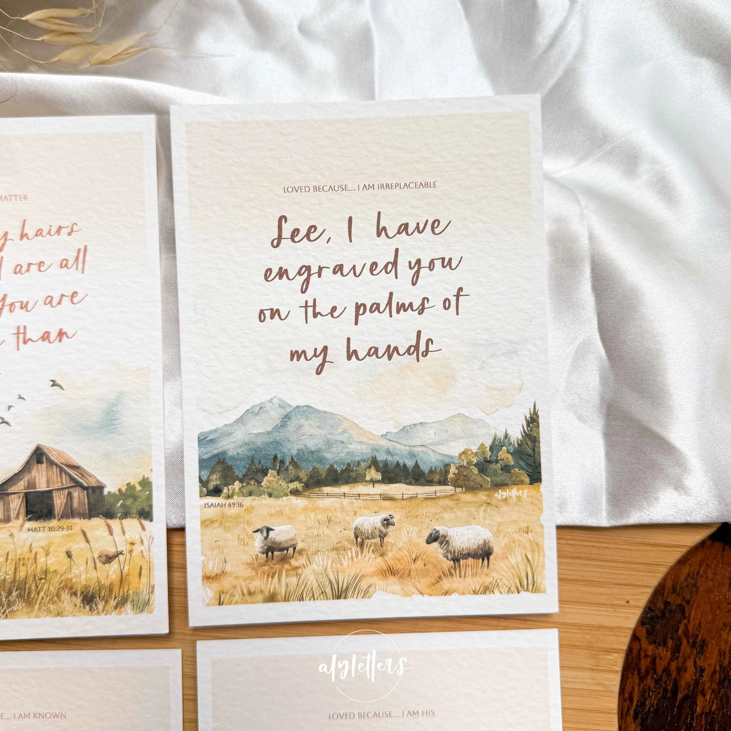 Blessing Cards (Set of 6) - Loved Because