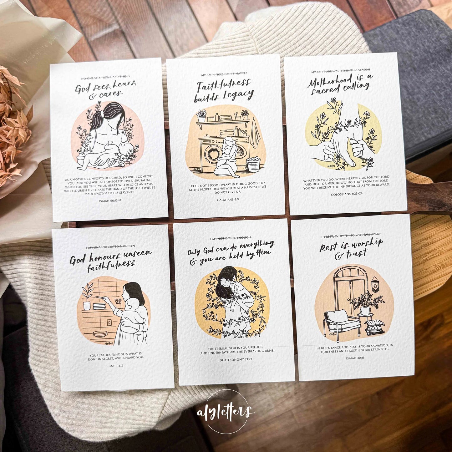 Blessing Cards (Set of 6) - Enough