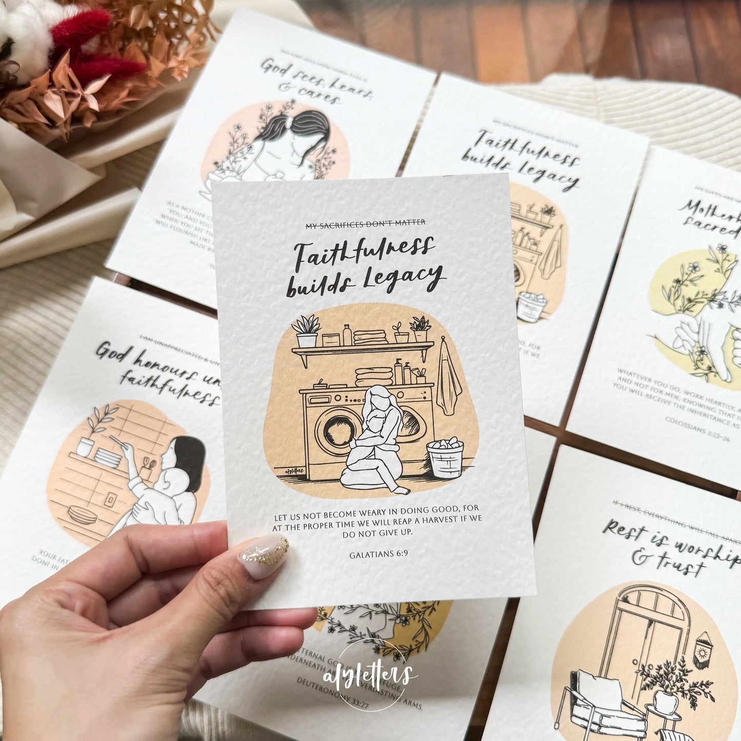 Blessing Cards (Set of 6) - Enough