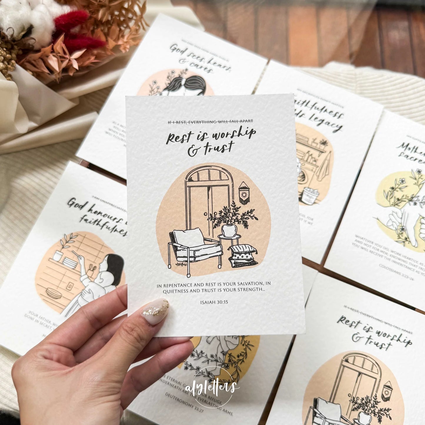 Blessing Cards (Set of 6) - Enough