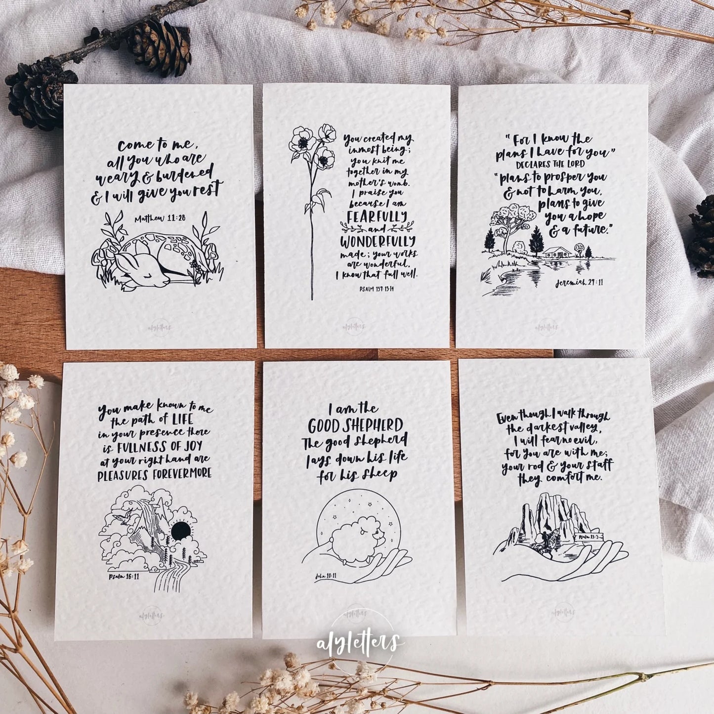 Mini Blessing Cards (Set of 6) - Made For More