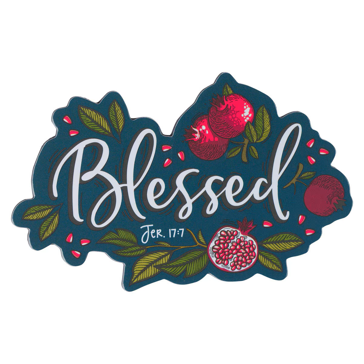 Magnet - Blessed, Jeremiah 17:7 (MG195)
