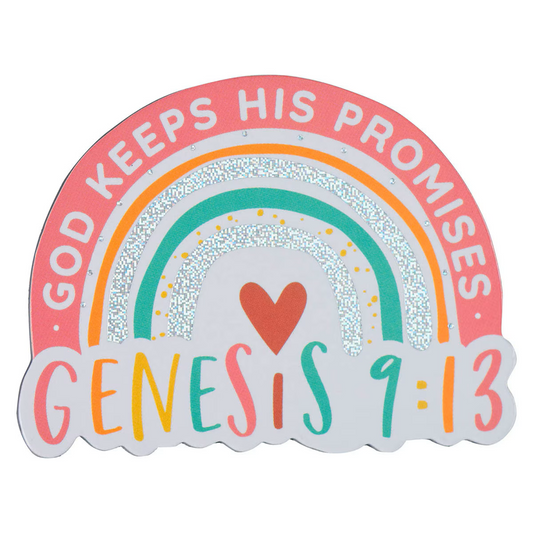 Magnet - God Keeps His Promises, Genesis 9:13 (MG202)