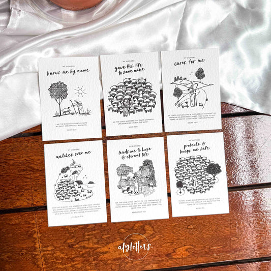 Mini Blessing Cards (Set of 6) - My Shepherd
