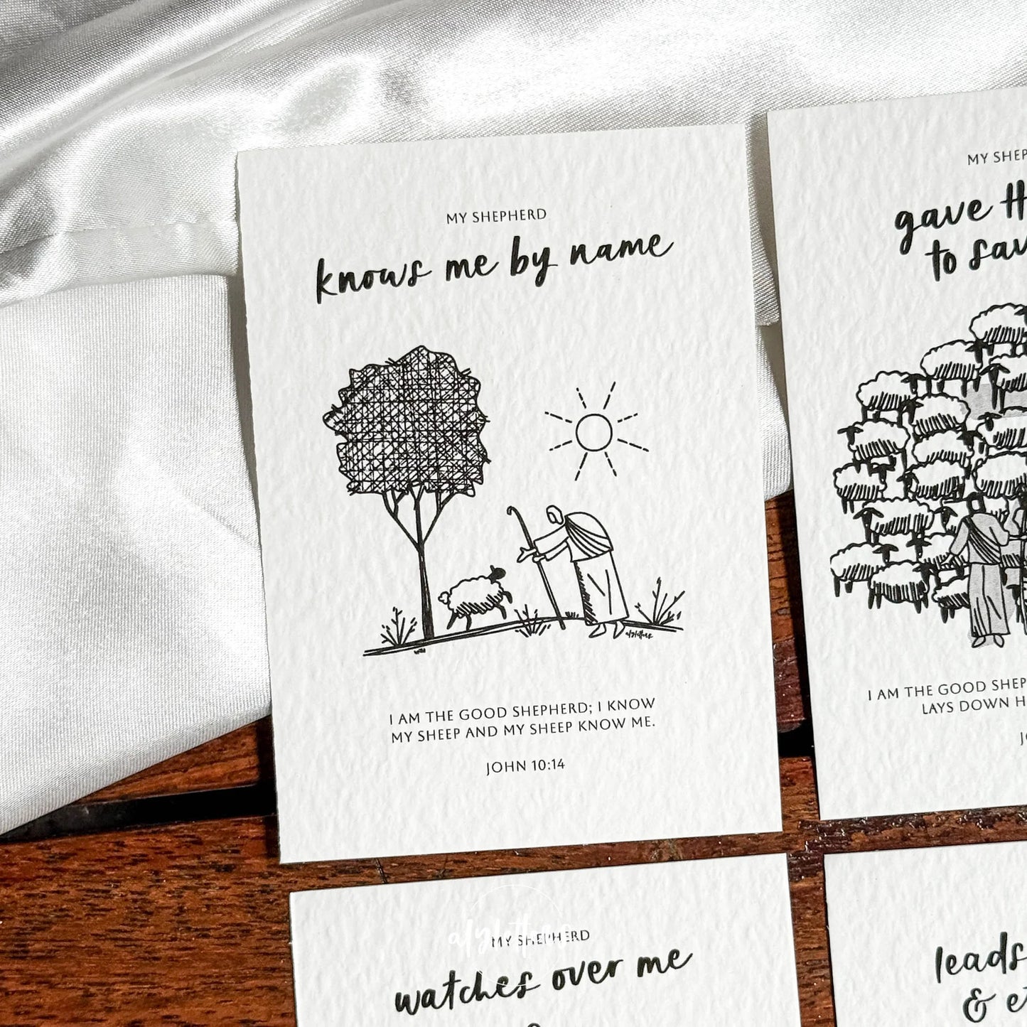 Mini Blessing Cards (Set of 6) - My Shepherd