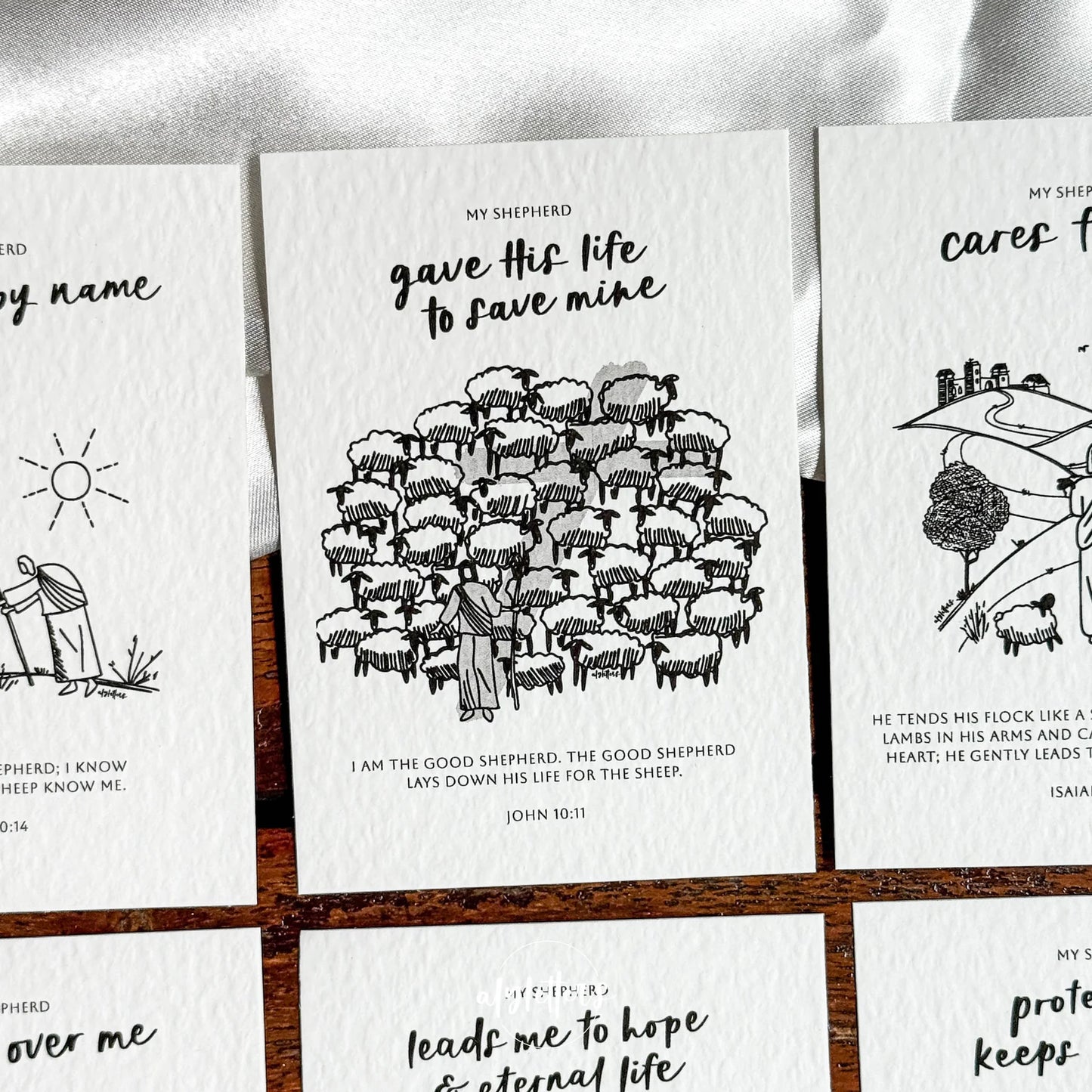 Mini Blessing Cards (Set of 6) - My Shepherd