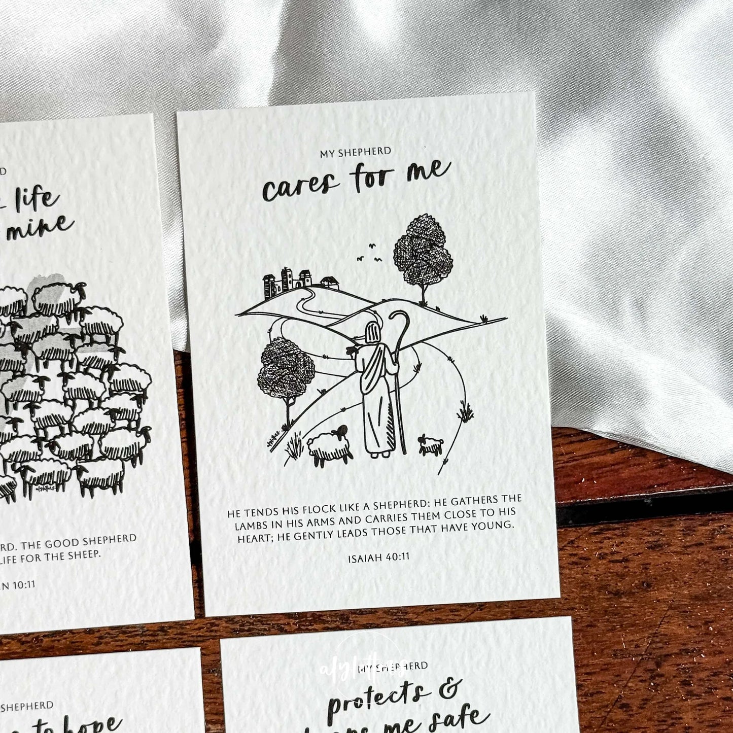 Mini Blessing Cards (Set of 6) - My Shepherd
