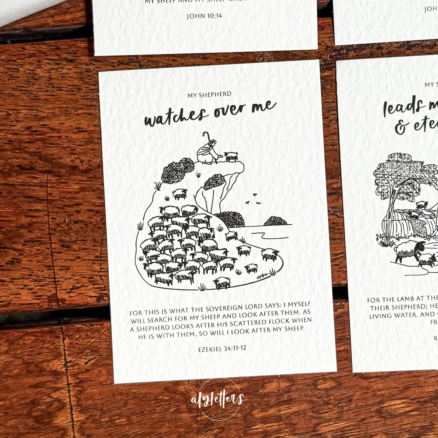 Mini Blessing Cards (Set of 6) - My Shepherd