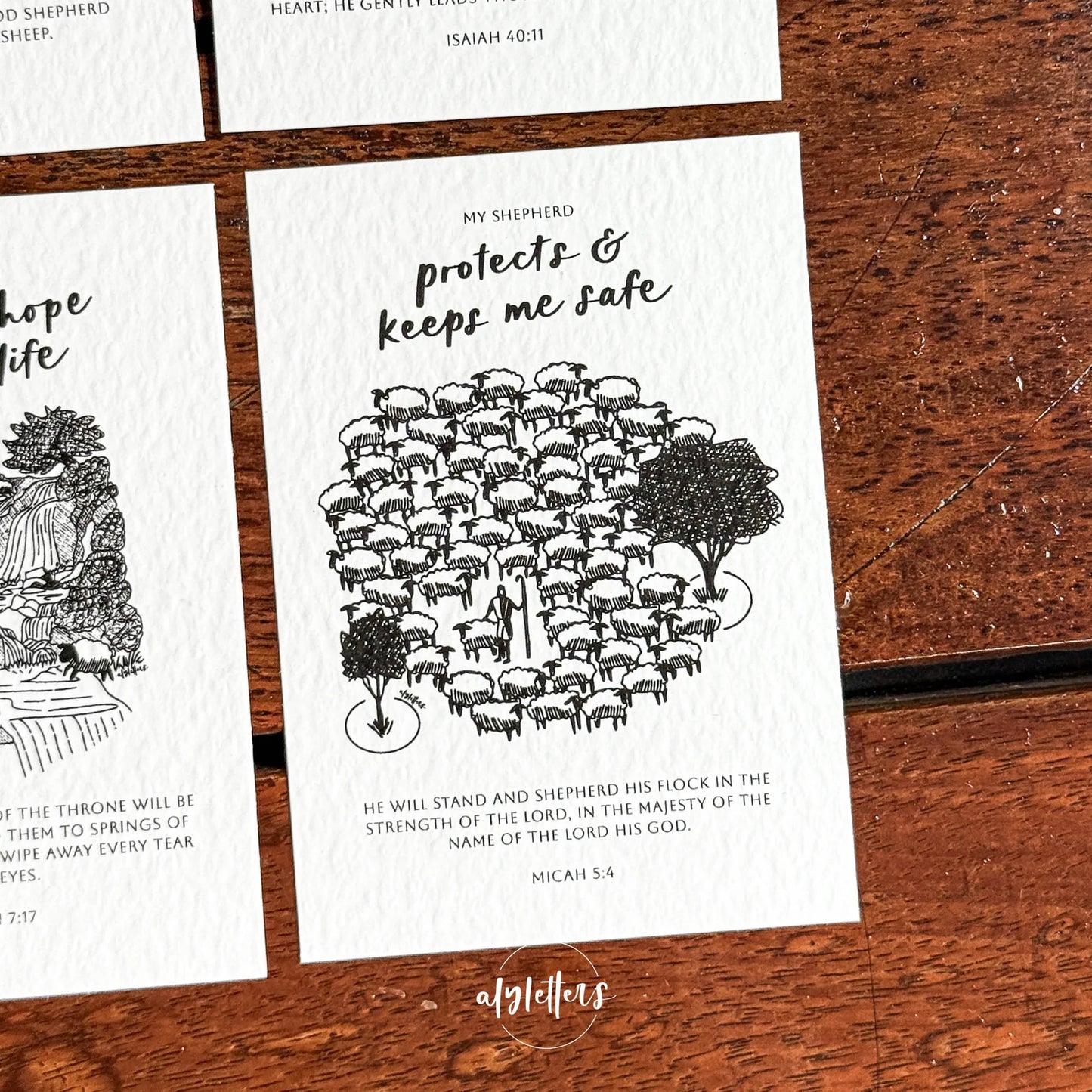 Mini Blessing Cards (Set of 6) - My Shepherd