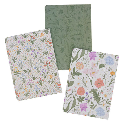 Sufficient Grace Floral Lattice - Notebook Set (NBS098)