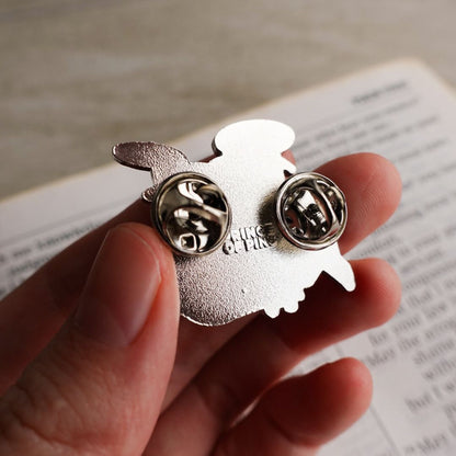 Praise (Drums) Black Enamel Pin