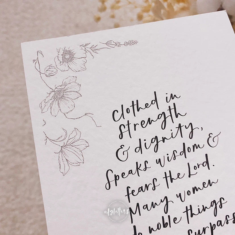 Blessing Card - Proverbs 31